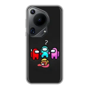 Чехол Амонг Ас для Huawei Pura 70 Ultra (AlphaPrint) (Импостер)