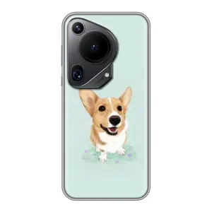 Чехлы с собаками для Huawei Pura 70 Ultra (VPrint) (Корги)