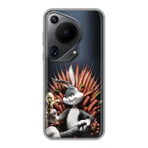 Чехол с принтом «Король Кролик» для Huawei Pura 70 Ultra