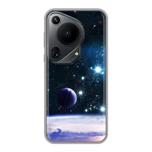 Космические Чехлы для Гуавей Пура 70 ультра (VPrint) (Космический вид)
