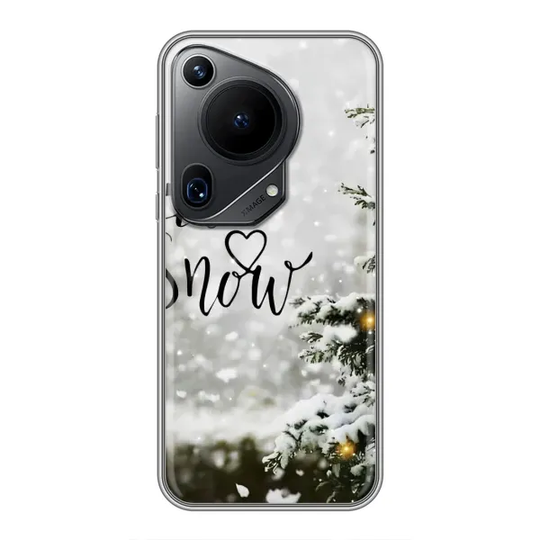 Чехол с принтом «Let it snow» для Huawei Pura 70 Ultra Чехол с принтом «Let it snow» для Huawei Pura 70 Ultra
