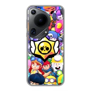 Чехол с принтом «Лого Brawl Stars» для Huawei Pura 70 Ultra