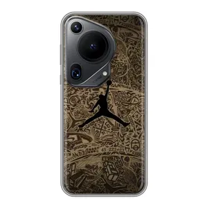 Чохли для Huawei Pura 70 Ultra - з картинкою JORDAN (AlphaPrint) (Logo Jordan)