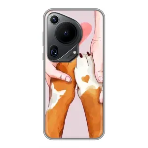 Чехлы с собаками для Huawei Pura 70 Ultra (VPrint) (Любовь к собакам)