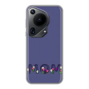 Чехлы для мамы на Huawei Pura 70 Ultra (Мама в цветах)