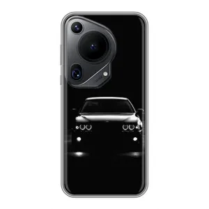 Чехол для Гуавей Пура 70 ультра - с принтом БМВ (AlphaPrint) (Машина BMW)
