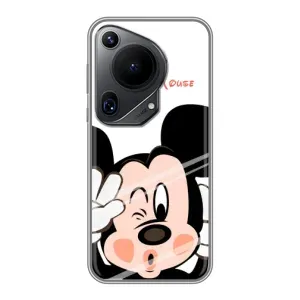 Эксклюзивный чехол для Huawei Pura 70 Ultra (AlphaPrint - Мультяшные) (Маус Микки)