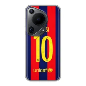 Чехлы Месси для Huawei Pura 70 Ultra (AlphaPrint) (Messi Barca 10)