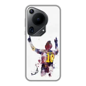 Чехлы Месси для Huawei Pura 70 Ultra (AlphaPrint) (Messi Barca)