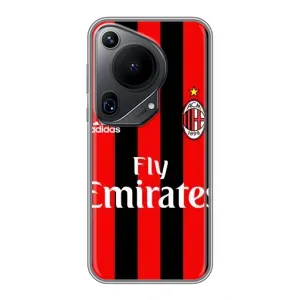 Чехлы для Huawei Pura 70 Ultra (VPrint) - Футбольные клубы (Milan)