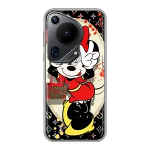 Чехол Disney Mouse Huawei Pura 70 Ultra (PREMIUMPrint) (Минни peace)