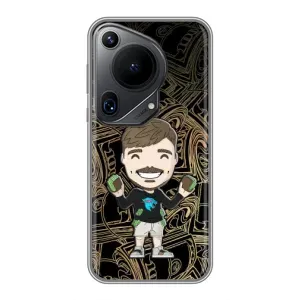 Чехол с принтом «Mister Beast» для Huawei Pura 70 Ultra