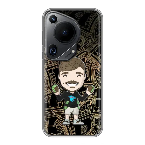 Чехол с принтом «Mister Beast» для Huawei Pura 70 Ultra