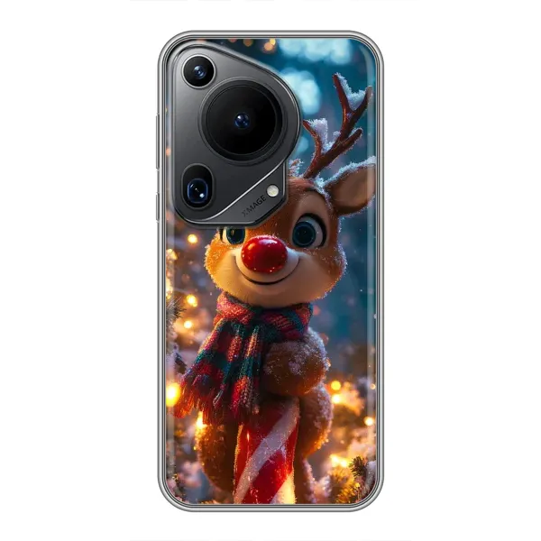 Чохол з принтом «Олень з шарфом» для Huawei Pura 70 Ultra