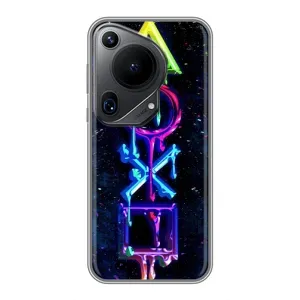 Чехол с принтом «Pleystation лого» для Huawei Pura 70 Ultra