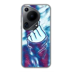 Чохол з принтом «Радужне серце» для Huawei Pura 70 Ultra