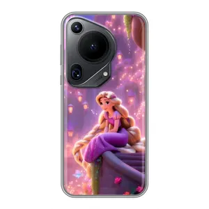 Чехол Рапунцель для Huawei Pura 70 Ultra (Рапунцель в замке)