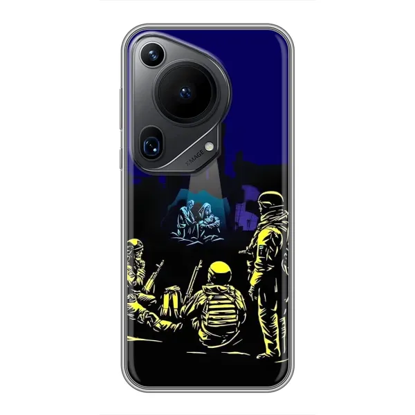 Чехол с принтом «Рождество в Украине» для Huawei Pura 70 Ultra