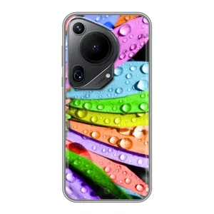 Чехлы (ART) Цветы на Huawei Pura 70 Ultra (VPrint) (Семицветик)