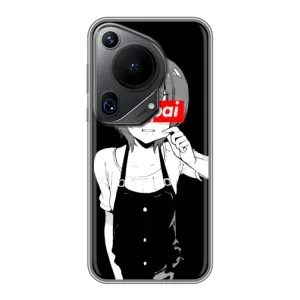 Чохол з принтом «Senpai» для Huawei Pura 70 Ultra