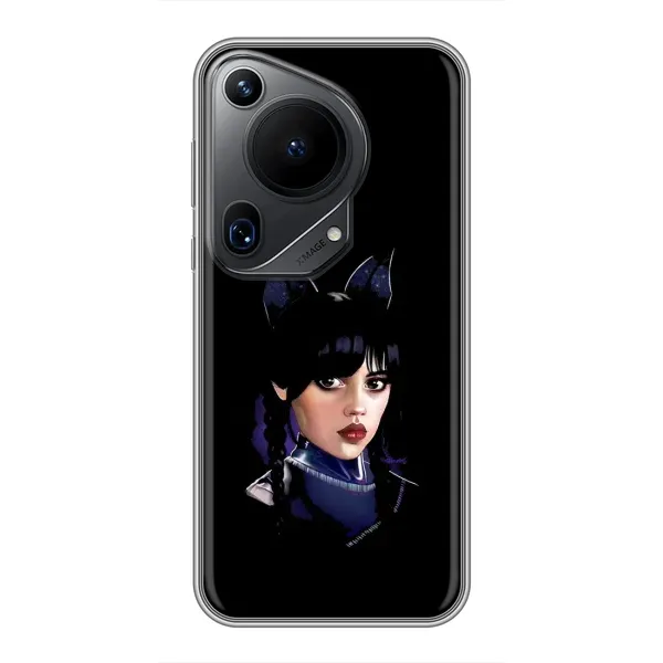 Чохол з принтом «серйозна Венздей» для Huawei Pura 70 Ultra Чохол з принтом «серйозна Венздей» для Huawei Pura 70 Ultra