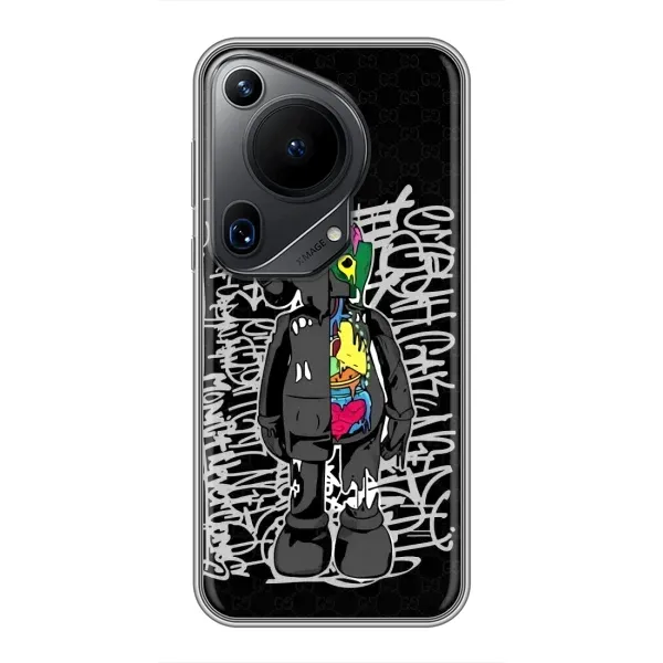 Чохол з принтом «Стиль Bearbrick» для Huawei Pura 70 Ultra
