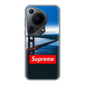 Чохол з принтом «Стиль Supreme» для Huawei Pura 70 Ultra