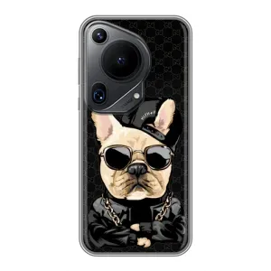 Чехол с принтом «Стильная собака» для Huawei Pura 70 Ultra