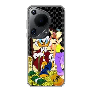 Чехли для Huawei Pura 70 Ultra - Скрудж МакДак Louis Vuitton (PREMIUMPrint) (Стильна Утка)