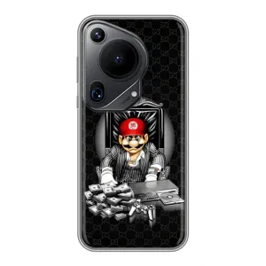 Чехол с принтом «Супер Марио» для Huawei Pura 70 Ultra
