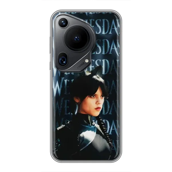 Чохол з принтом «Венздей кішка» для Huawei Pura 70 Ultra Чохол з принтом «Венздей кішка» для Huawei Pura 70 Ultra