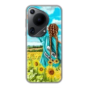 Чехол с принтом «Украиночка» для Huawei Pura 70 Ultra