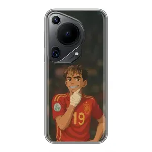 Чехол с футболистом Ламин Ямаль Huawei Pura 70 Ultra (Ямаль аниме)