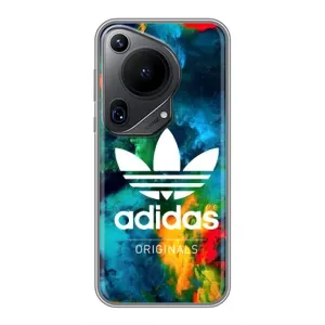 Чохли Адидас для Huawei Pura 70 Ultra (AlphaPrint) (Яскравий Адідас)