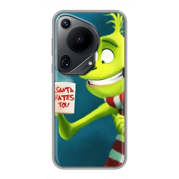 Чехол с принтом «Зеленый Гринч» для Huawei Pura 70 Ultra Чехол с принтом «Зеленый Гринч» для Huawei Pura 70 Ultra