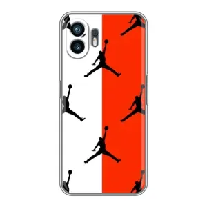 Чехлы для Huawei Pura 70 - с картинкой JORDAN (AlphaPrint) (Лого Джордан)