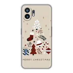 Рождественские Чехлы для Huawei Pura 70 (VPrint) (Merry Christmas)