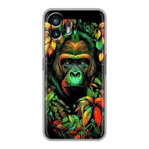 Чехол с Обезьянами Huawei Pura 70 - (AlphaPrint) (Обезьяна в тропиках)