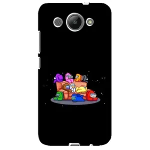 Чохли Амонг Ас для Huawei Y3 2017 (AlphaPrint) (Амонг-ас)