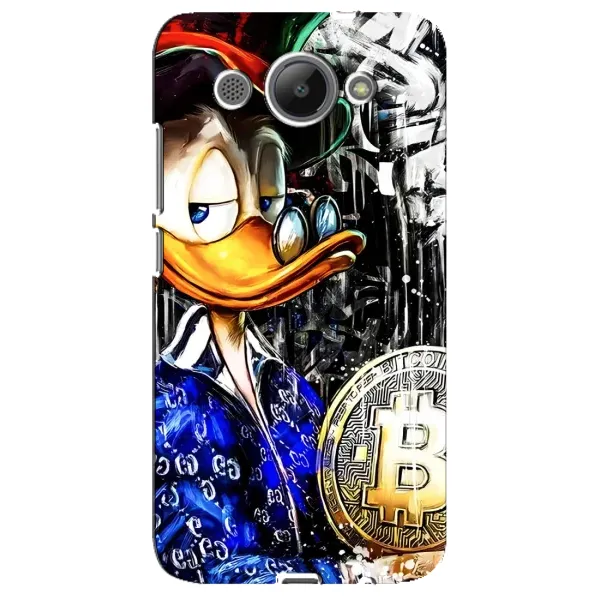 Чохол з принтом «Біткойн Скрудж» для Huawei Y3 2017