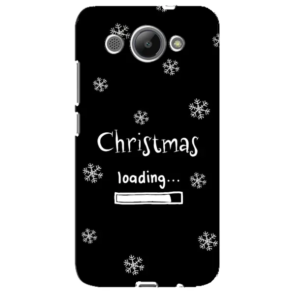 Чохол з принтом «Christmas loading» для Huawei Y3 2017 Чохол з принтом «Christmas loading» для Huawei Y3 2017
