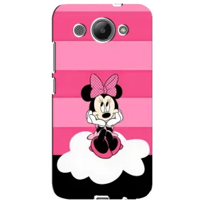 Міккі Маус чохол для Huawei Y3 2017 (AlphaPrint - Мультяшні) (Дівчинка Maus)