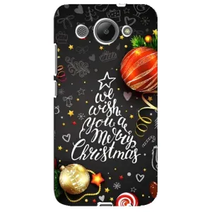 Рождественские Чехлы для Huawei Y3 2017 (VPrint) (Елочка)