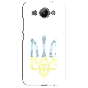 Чохли для Huawei Y3 2017 Укр. Символіка (AlphaPrint) (Герб з букв)