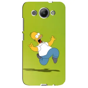 Чjхол з Сімпсонами для Huawei Y3 2017 (VPrint) (Гомер Сімпсон)