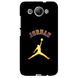 Чохли для Huawei Y3 2017 - з картинкою JORDAN (AlphaPrint) (Jordan Gold)