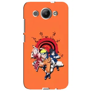 Naruto Anime Чехлы для Хуавей У3 2017 (AlphaPrint) (команда Наруто)