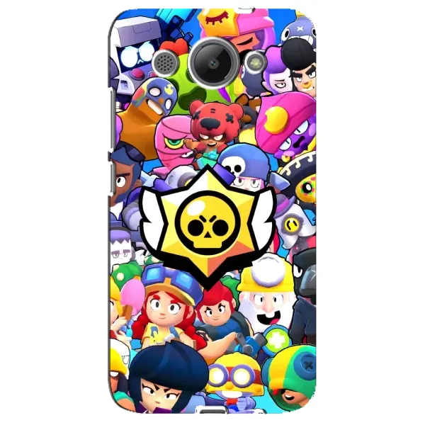 Чехол с принтом «Лого Brawl Stars» для Huawei Y3 2017