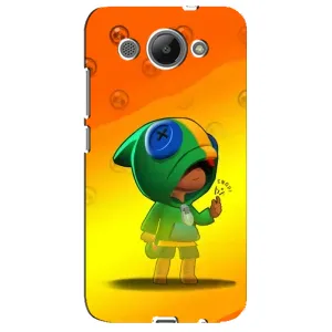 Чехол для Huawei Y3 2017 Бравл Старс (VPrint) (Мальчик Леон)