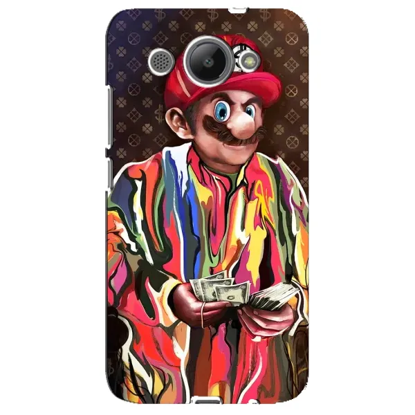 Чохол з принтом «Mario LV» для Huawei Y3 2017